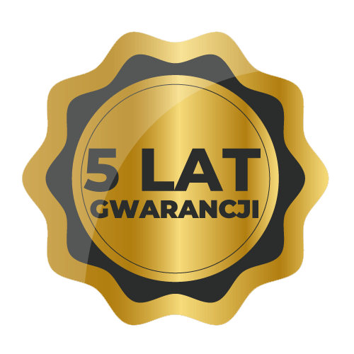 5 lat gwarancji